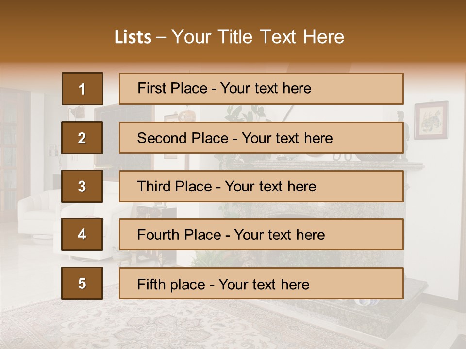 Leisure New Home PowerPoint Template
