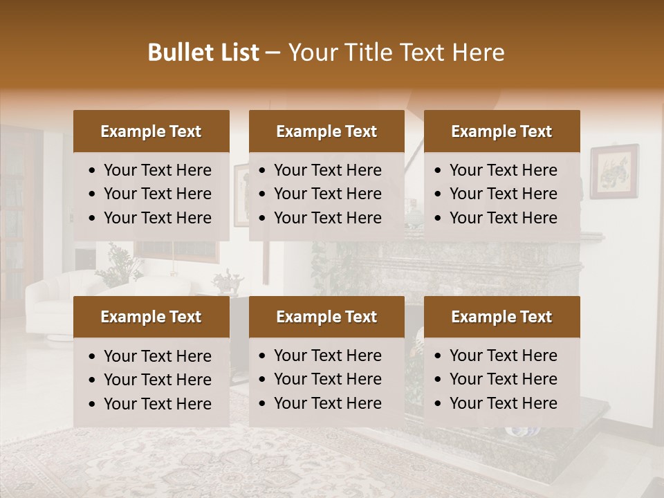Leisure New Home PowerPoint Template