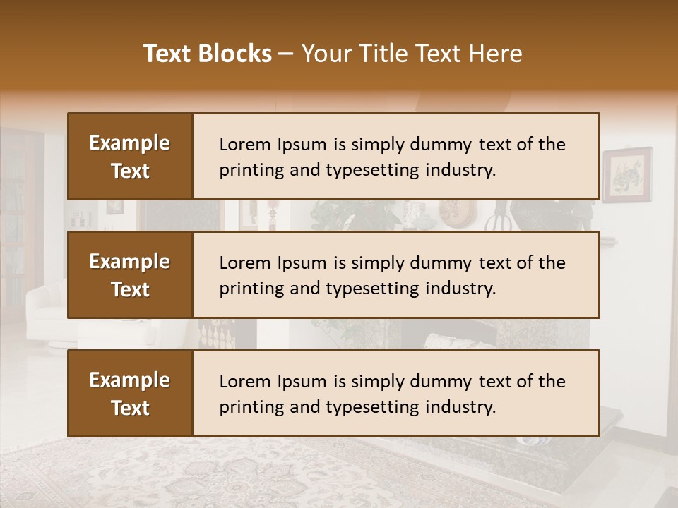 Leisure New Home PowerPoint Template