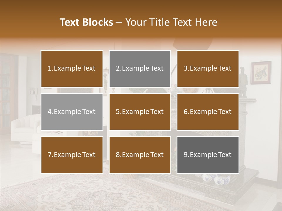 Leisure New Home PowerPoint Template