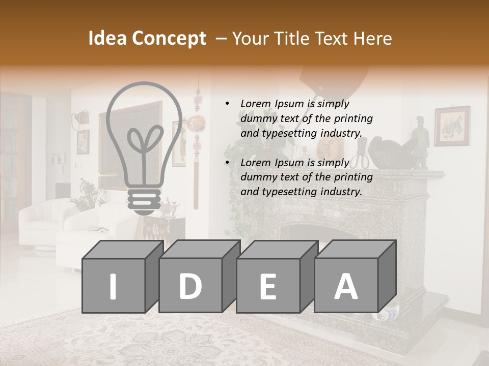 Leisure New Home PowerPoint Template