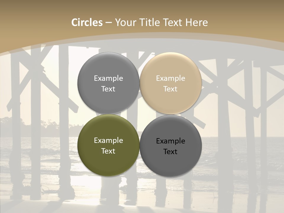 California Structure Outdoors PowerPoint Template