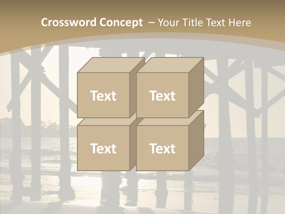 California Structure Outdoors PowerPoint Template