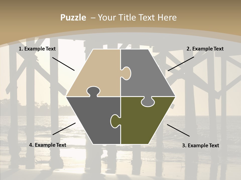 California Structure Outdoors PowerPoint Template