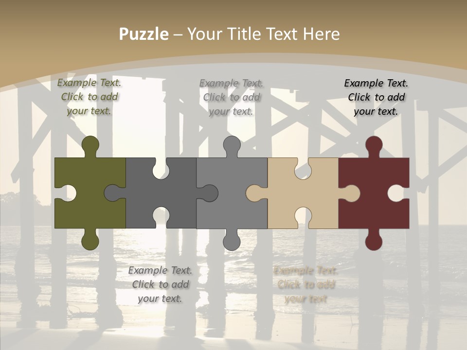 California Structure Outdoors PowerPoint Template
