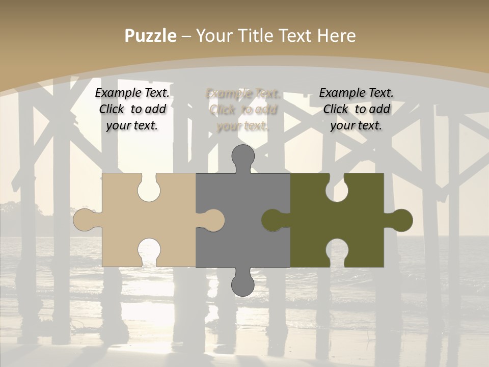 California Structure Outdoors PowerPoint Template