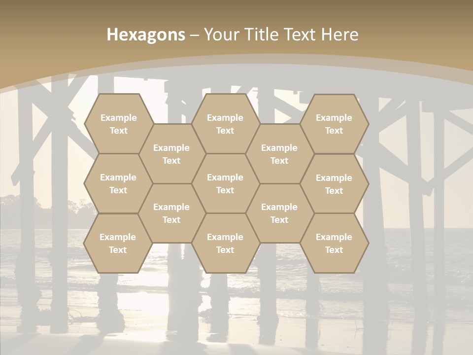 California Structure Outdoors PowerPoint Template