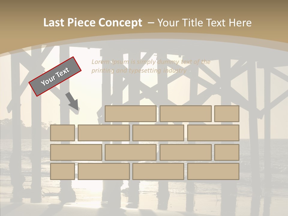 California Structure Outdoors PowerPoint Template