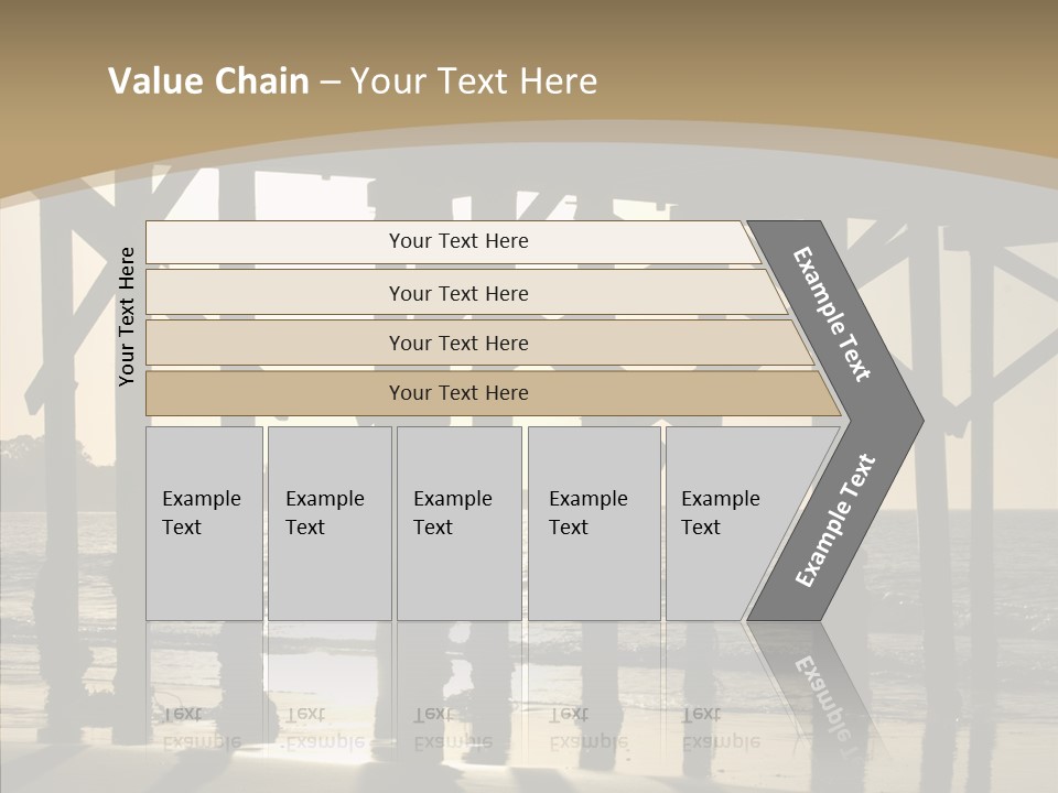 California Structure Outdoors PowerPoint Template