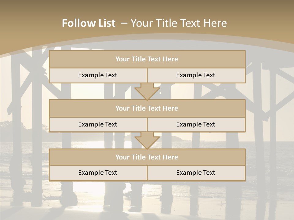 California Structure Outdoors PowerPoint Template