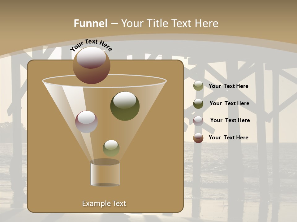 California Structure Outdoors PowerPoint Template