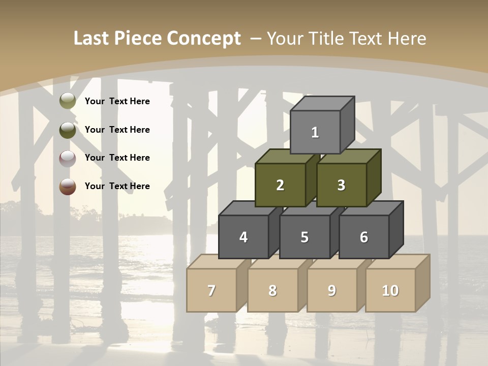 California Structure Outdoors PowerPoint Template