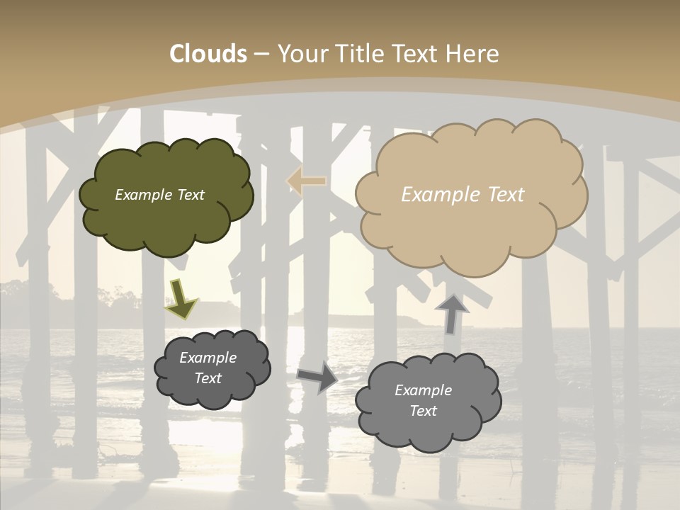 California Structure Outdoors PowerPoint Template