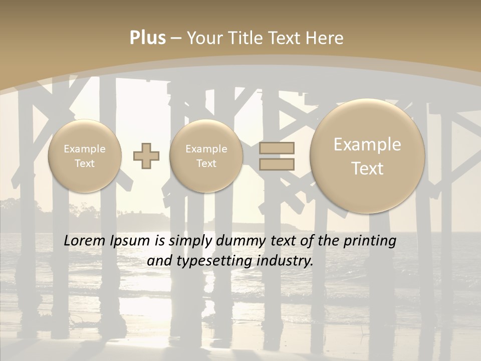 California Structure Outdoors PowerPoint Template