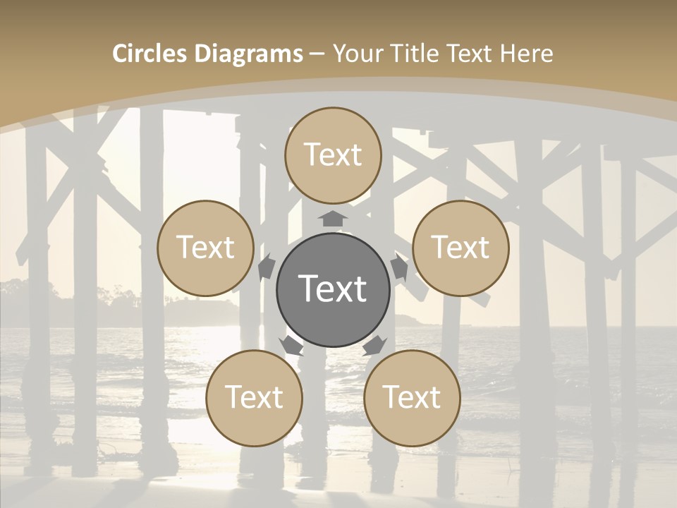 California Structure Outdoors PowerPoint Template