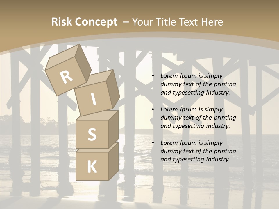 California Structure Outdoors PowerPoint Template