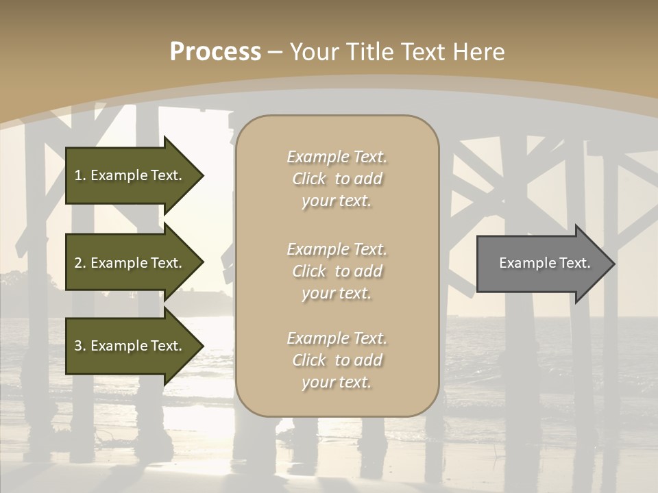 California Structure Outdoors PowerPoint Template