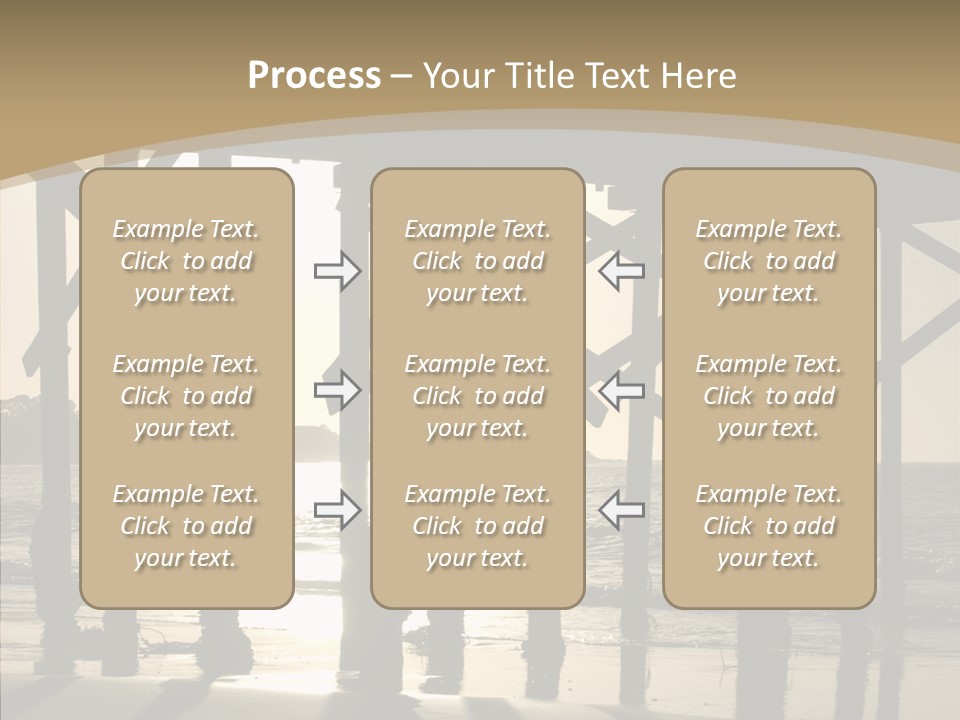 California Structure Outdoors PowerPoint Template