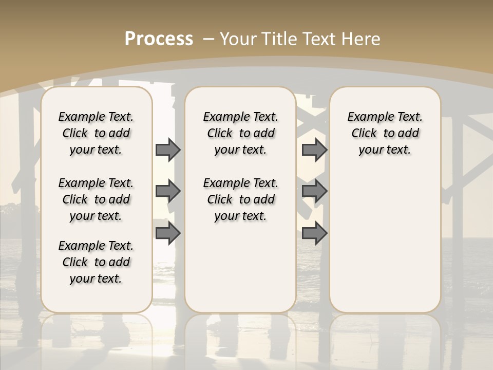 California Structure Outdoors PowerPoint Template