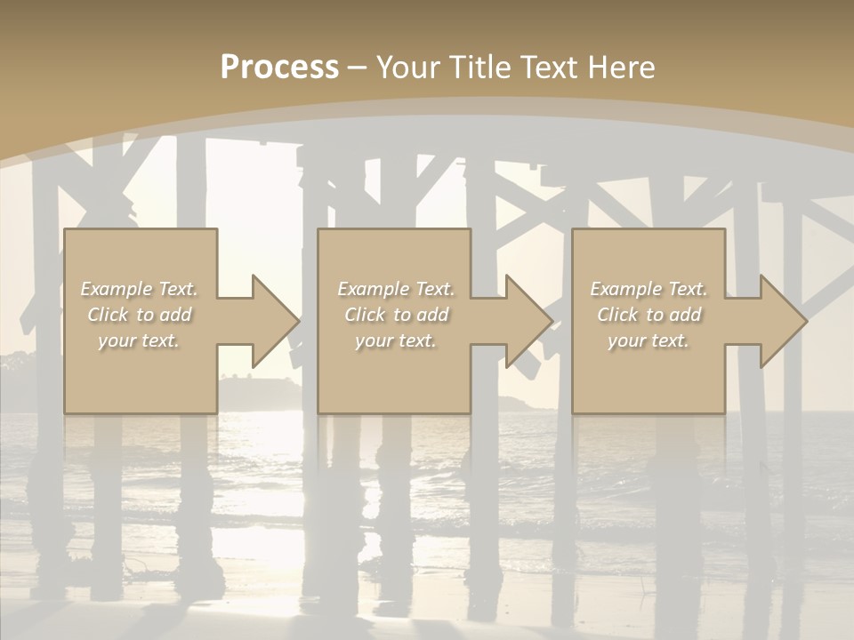 California Structure Outdoors PowerPoint Template