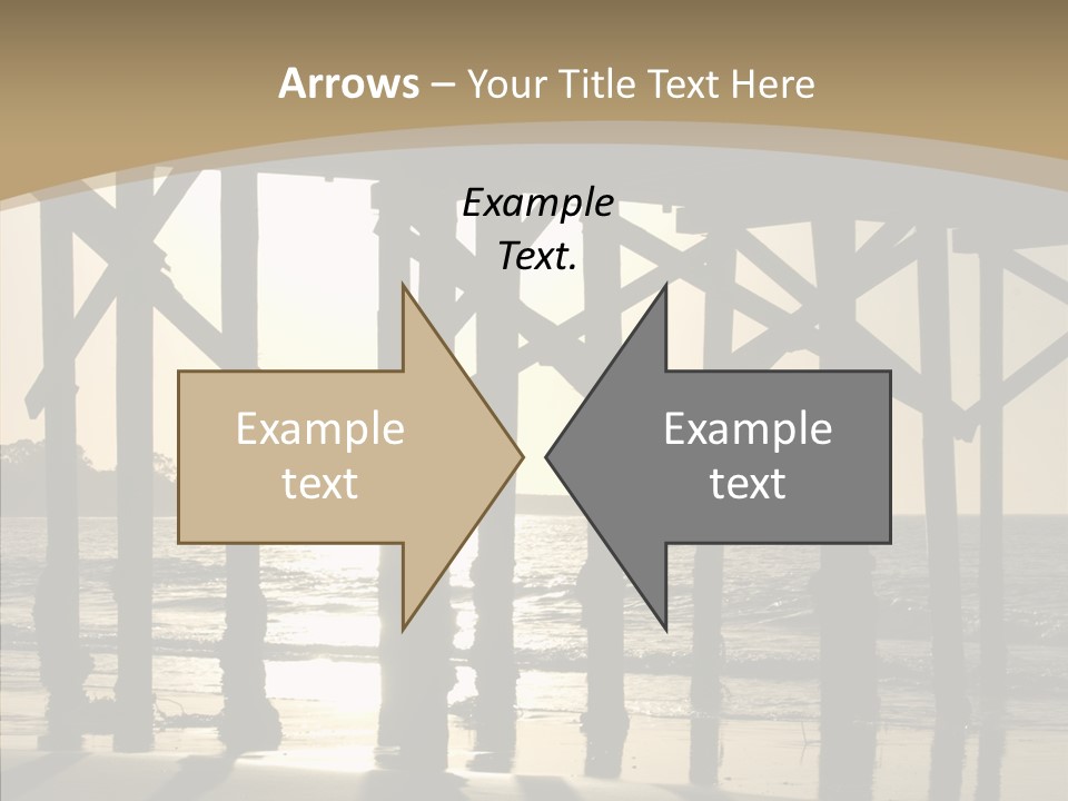 California Structure Outdoors PowerPoint Template