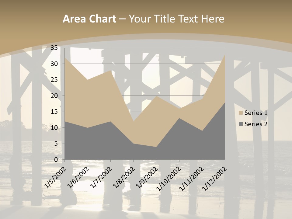 California Structure Outdoors PowerPoint Template