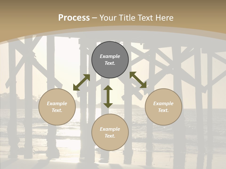 California Structure Outdoors PowerPoint Template