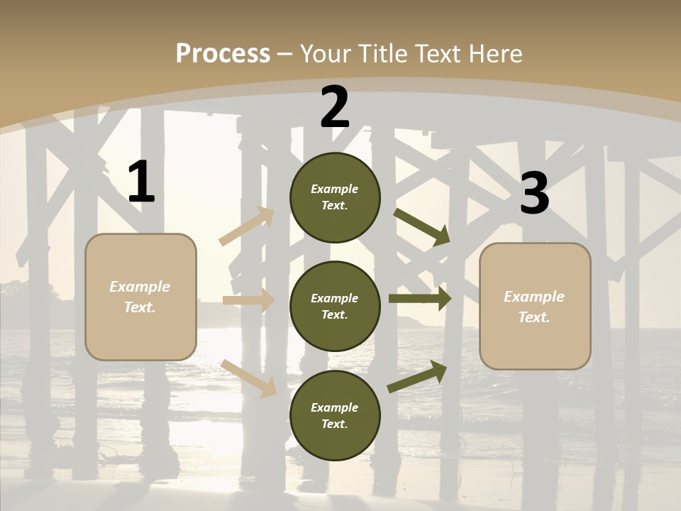 California Structure Outdoors PowerPoint Template