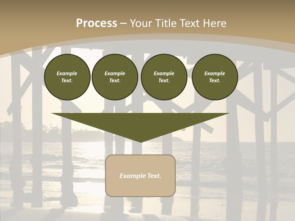 California Structure Outdoors PowerPoint Template
