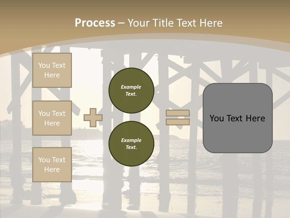 California Structure Outdoors PowerPoint Template