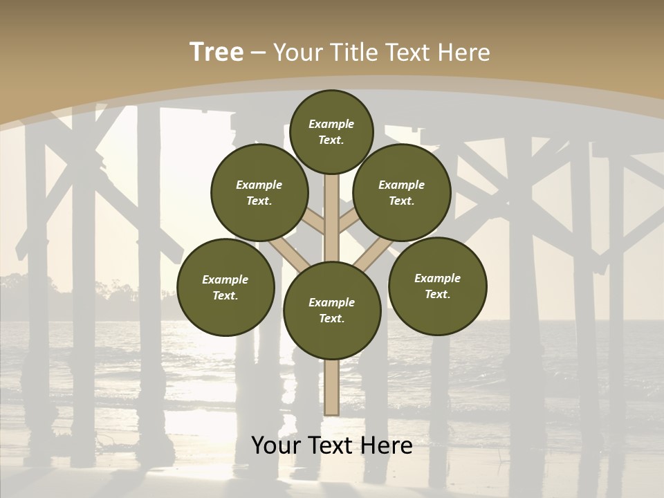 California Structure Outdoors PowerPoint Template