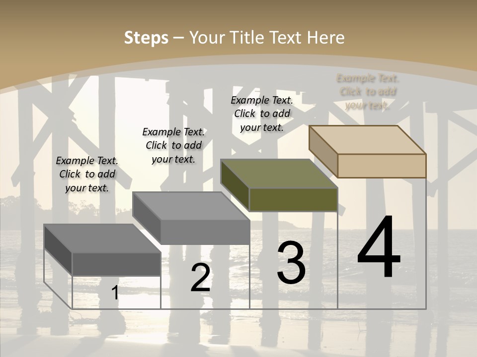 California Structure Outdoors PowerPoint Template