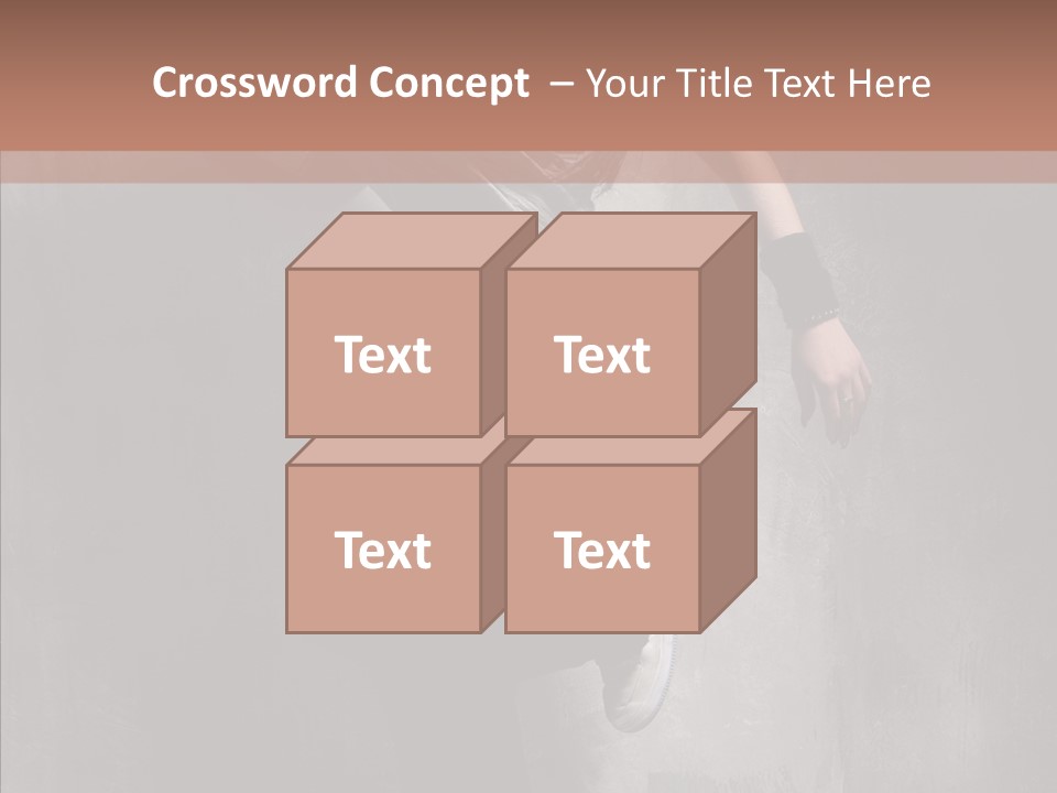 Motion Jeans Balance PowerPoint Template
