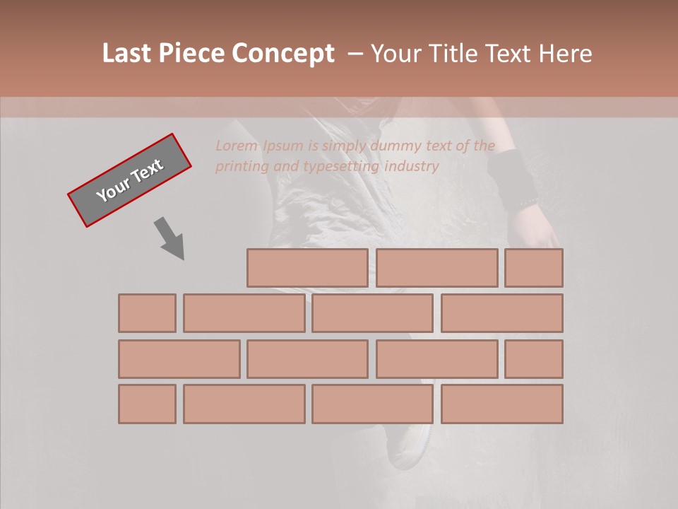 Motion Jeans Balance PowerPoint Template