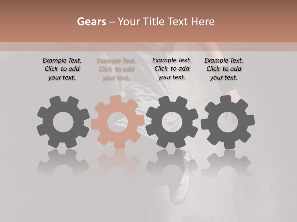 Motion Jeans Balance PowerPoint Template