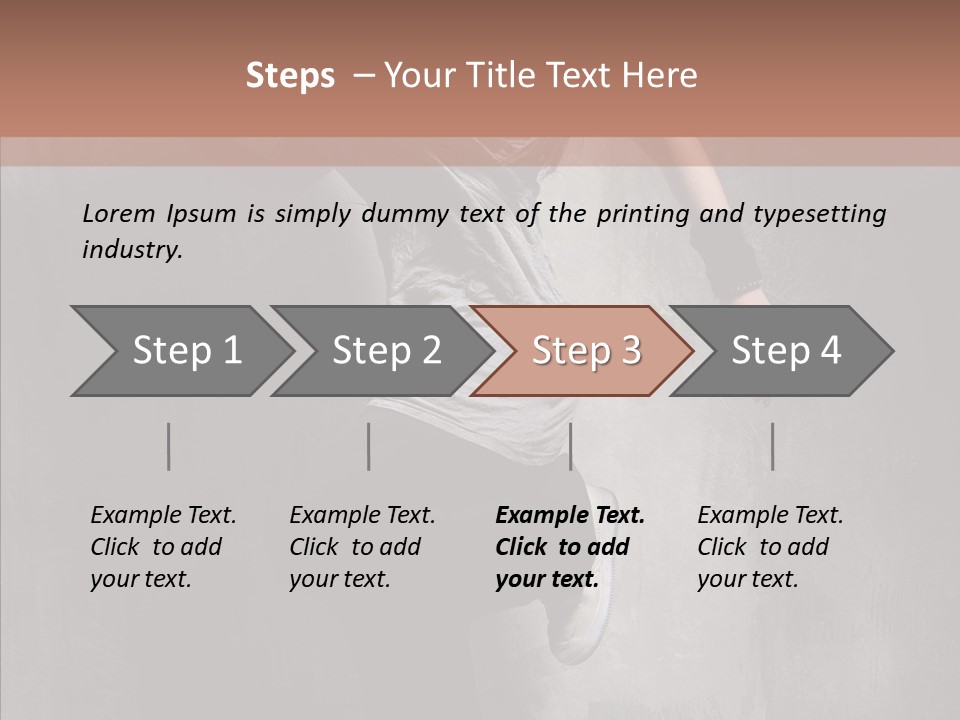 Motion Jeans Balance PowerPoint Template