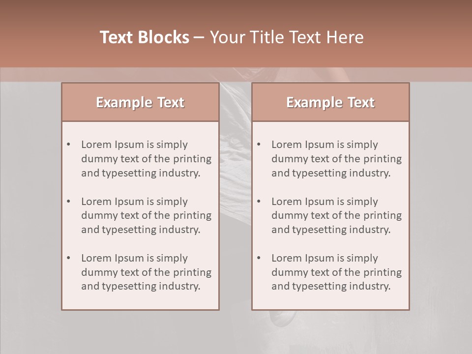 Motion Jeans Balance PowerPoint Template