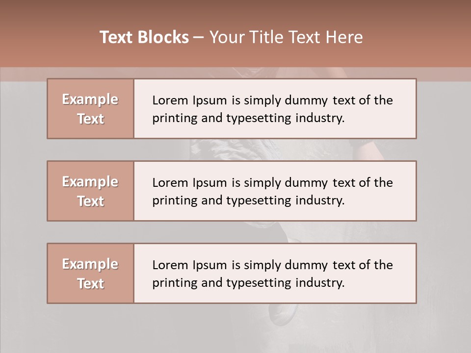 Motion Jeans Balance PowerPoint Template