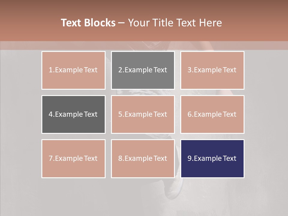 Motion Jeans Balance PowerPoint Template
