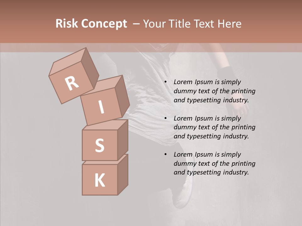 Motion Jeans Balance PowerPoint Template