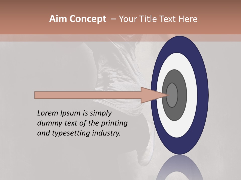 Motion Jeans Balance PowerPoint Template