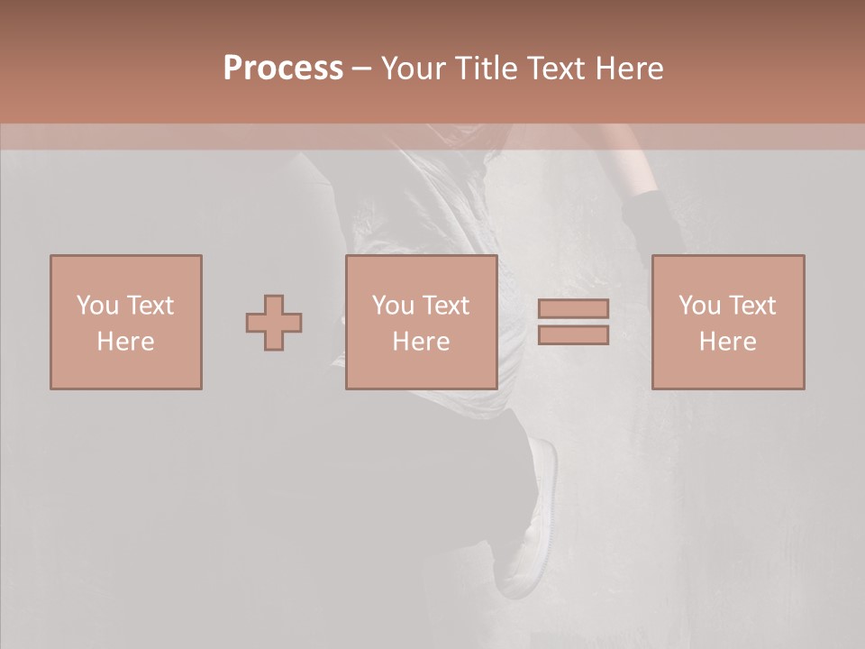 Motion Jeans Balance PowerPoint Template