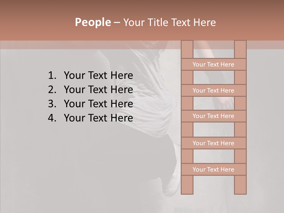 Motion Jeans Balance PowerPoint Template