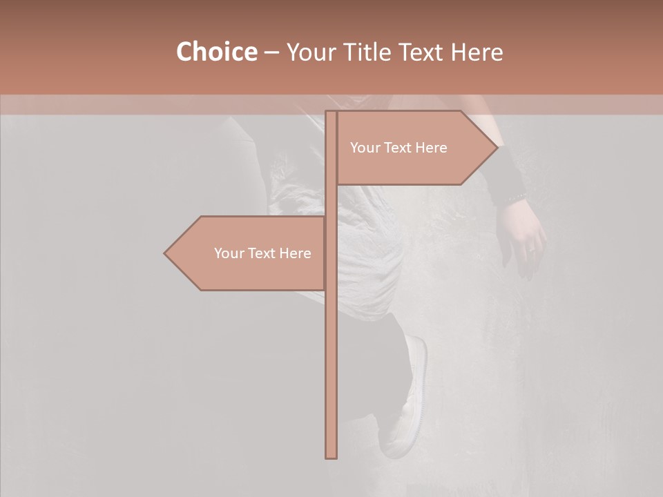 Motion Jeans Balance PowerPoint Template