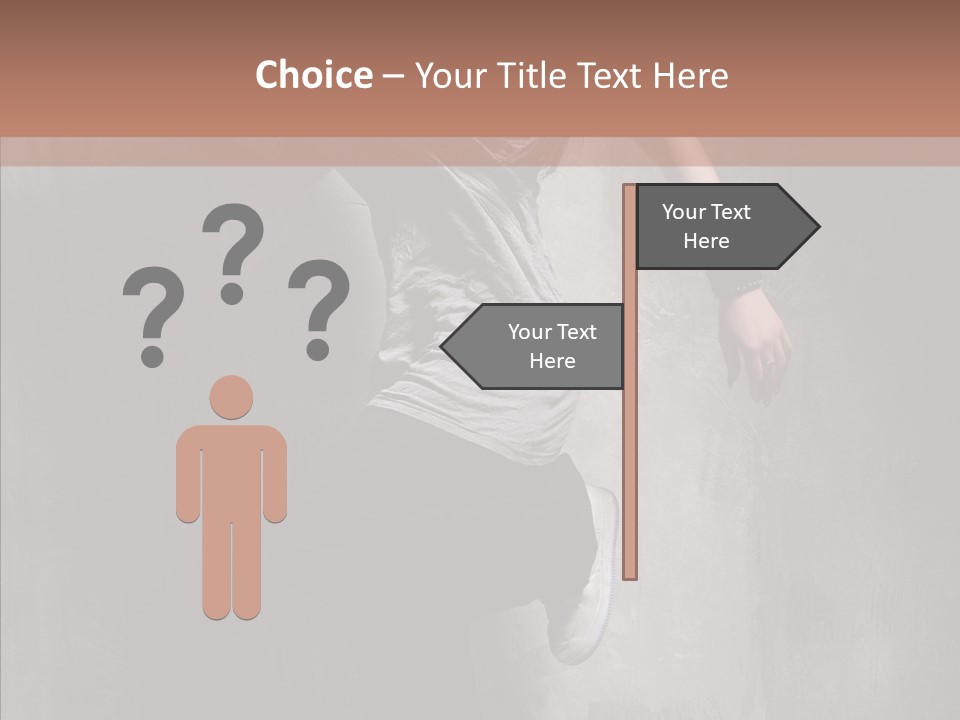 Motion Jeans Balance PowerPoint Template
