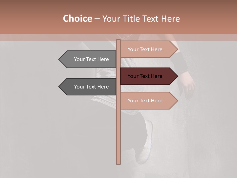 Motion Jeans Balance PowerPoint Template