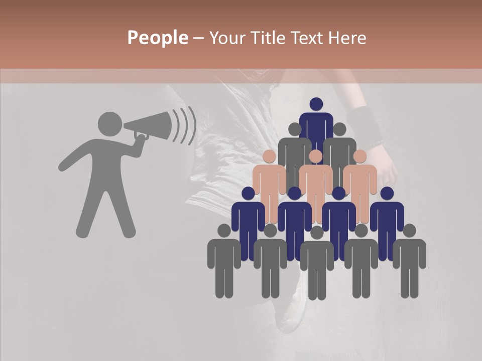 Motion Jeans Balance PowerPoint Template