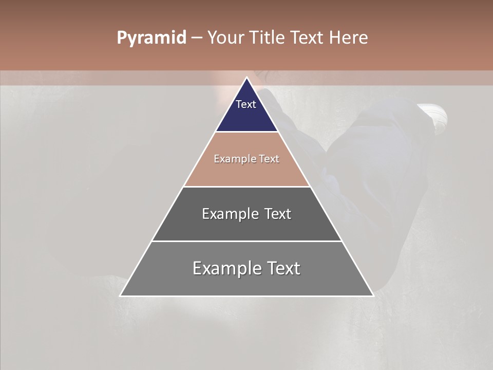 Clothing Female Pose PowerPoint Template