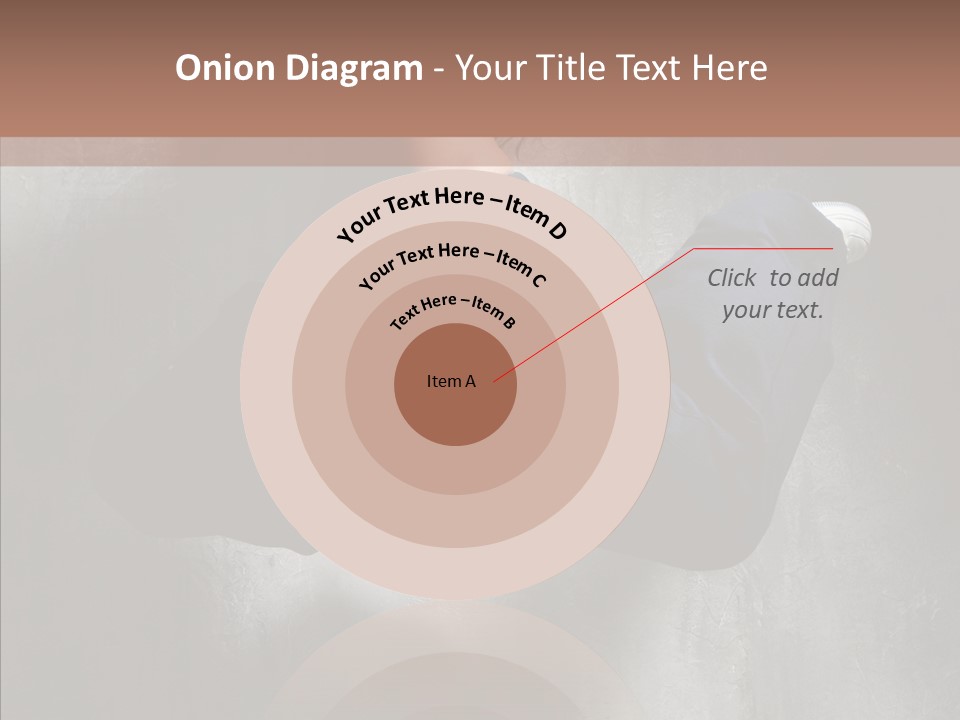 Clothing Female Pose PowerPoint Template