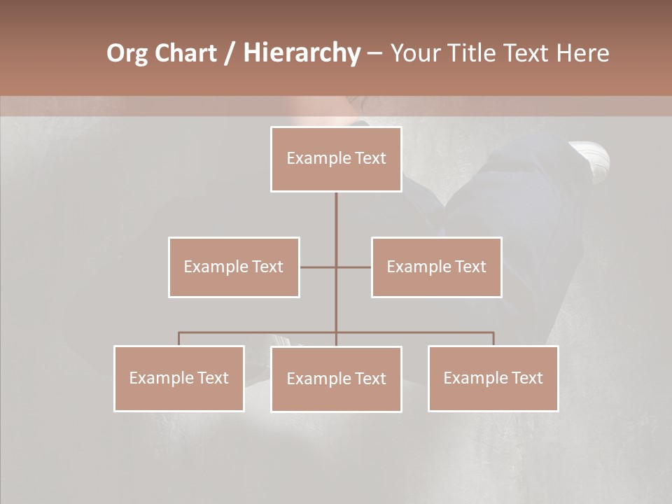 Clothing Female Pose PowerPoint Template